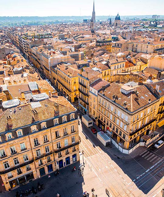Vue de Bordeaux