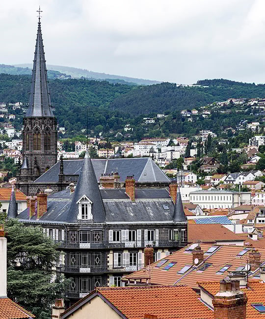 Vue de Clermont-Ferrand